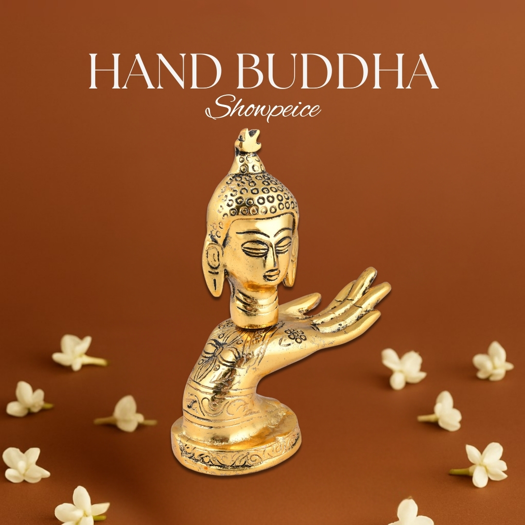 2.	Hand Buddha Showpiece