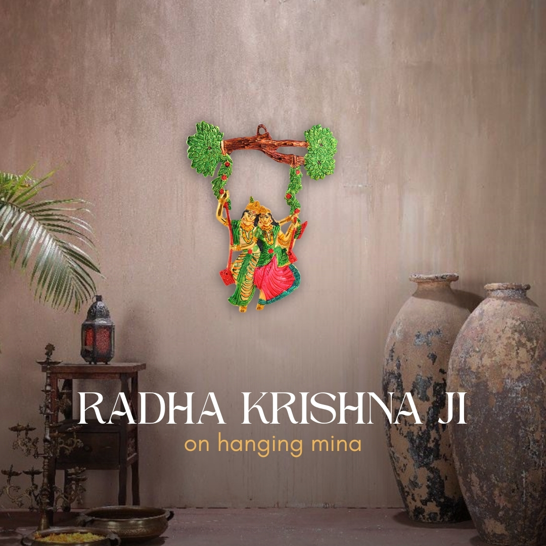 Radha Krishna ji on hanging Mina