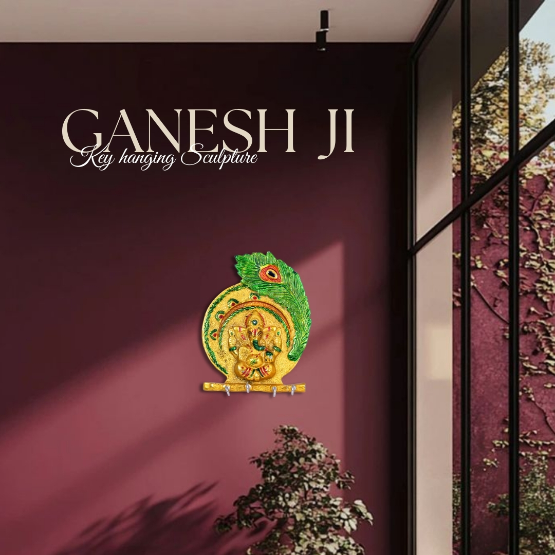 Ganesh Ji Key Hanging Sculpture