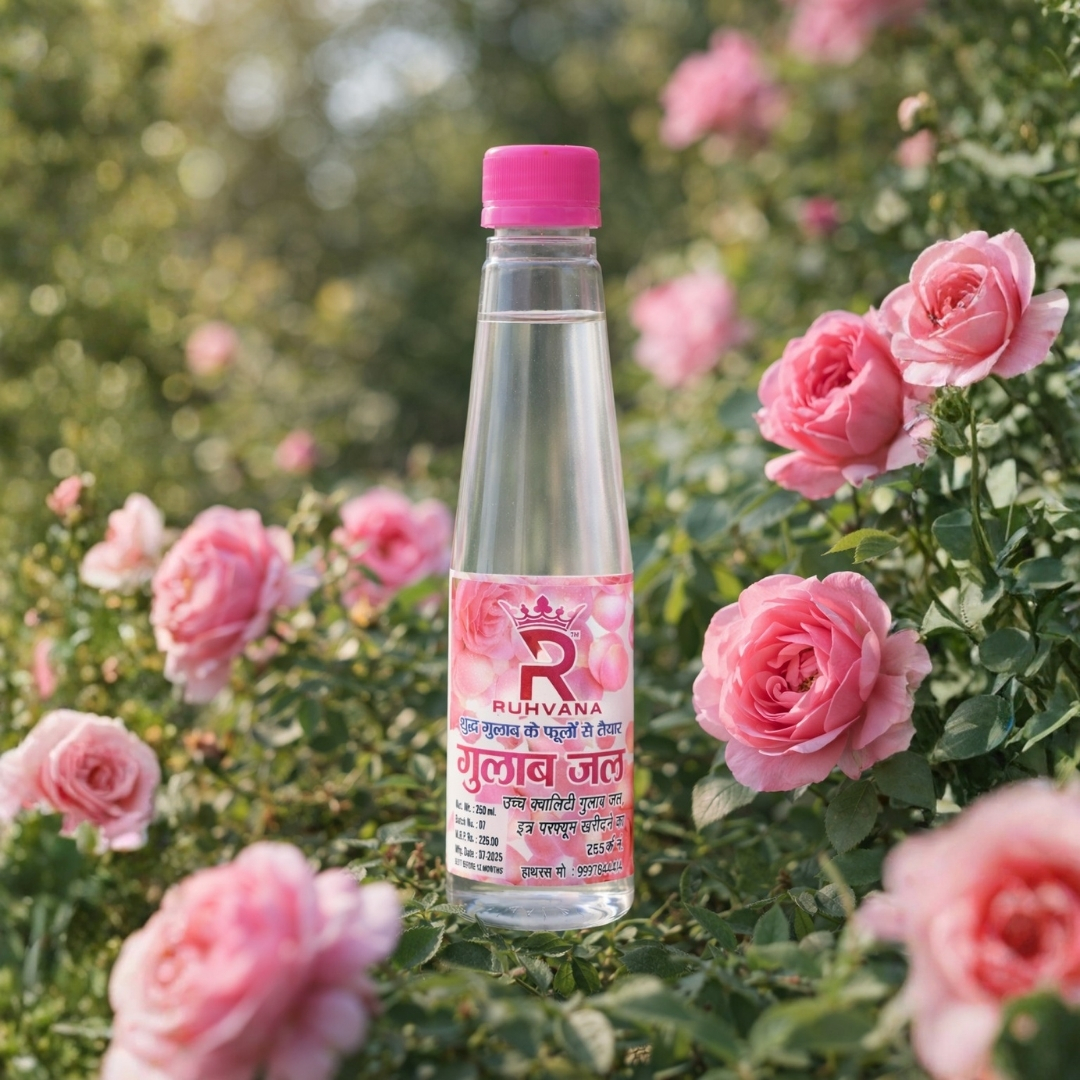 Pure & Natural Rose Water (250ml)