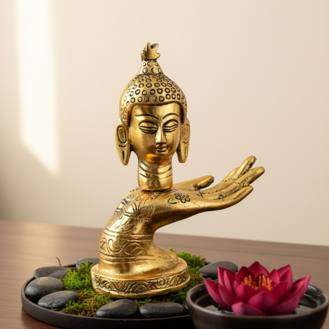 Hand Buddha Showpiece